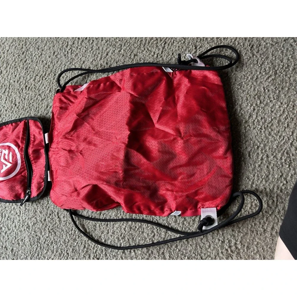 EA Sports Drawstring Gym Bag Red, Black & White